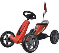 Детский спортивный картинг Buddy Toys Ferrari Go Kart, красный цв.