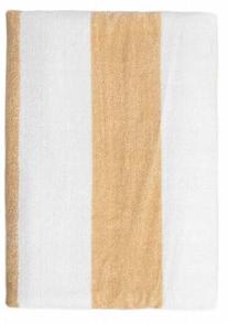 Vannas dvielis Homla Lawena 733390, balts krās./bēša krās., 130 cm x 70 cm