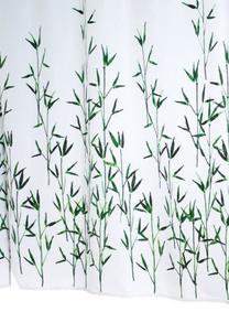 Dušas aizkars Ridder Bambus 47305, balta krās./zaļa krās., 200 cm x 180 cm