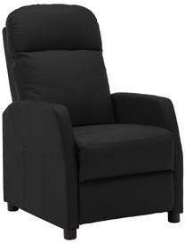 Allalastava seljatoega tugitoolid VLX Faux Leather 321352, must v., 95 cm x 65 cm x 105 cm