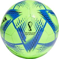 Футбольный мяч Adidas Rihla Club H57785, 5 размер, зеленый цв.