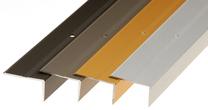Aliuminio profilis Rever A17 Gold, aliuminis, 1800 mm x 42 mm x 22 mm