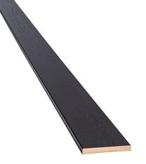 Durvju stendere, 220 cm x 7 cm x 1 cm, brūna krās.