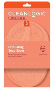 Dušas sūklis Cleanlogic Bath & Body Exfoliating Soap Saver, (krāsa/dizains tiek izvēlēts nejauši)