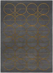Ковер комнатные Hakano Estema Circles, золотой цв./графитовый цв., 190 см x 140 см