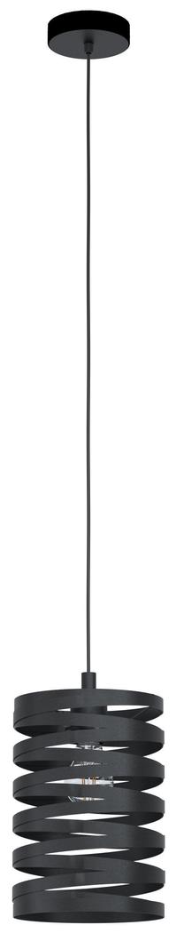 Valgusti rippuv Eglo Cremella 99346, E27, 1 x 40 W, must v. / must v.