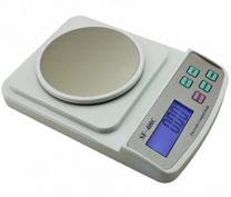 Elektroninės virtuvinės svarstyklės Linbox SF-400, balta sp.