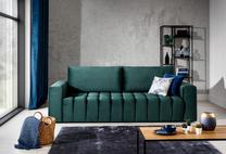 Sofa Lazaro Monolith 37, tamsiai žalia sp., 97 x 247 cm x 92 cm