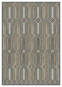 Ковер Domoletti New venus 9765 260320, многоцветный/коричневый цв., 105 см x 67 см