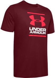 Футболка, мужские Under Armour, красный цв., l
