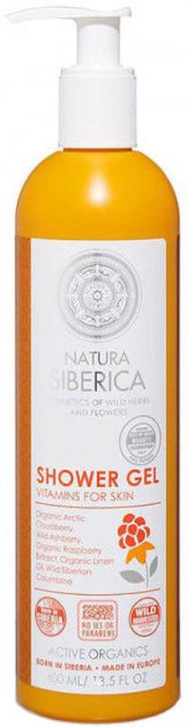 Kūno prausimosi želė Natura Siberica, 400 ml