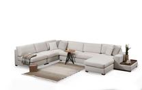 Kampinė sofa Artie Loop 560ARE1126, šviesiai ruda sp., kairinė, 272 x 428 cm x 85 cm