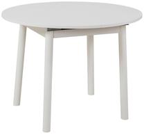 Stalas išskleidžiamas Kalune Design Oliver, balta sp., 100 - 139 cm x 100 cm x 75 cm