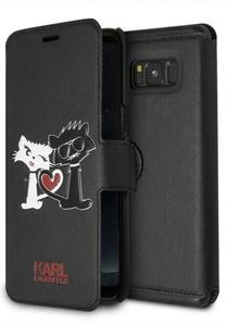 Telefona vāciņš Karl Lagerfeld, melna krās., Samsung