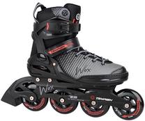 Riedučiai Tempish Wox Uni Inline, juoda sp./raudona sp., 44