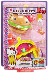 Rinkinys Hello Kitty Minis Hamburger Diner GVB28
