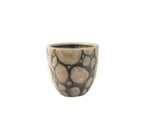 Puķu pods Domoletti RP16-584/SET 5 D19, keramika, Ø 19 cm, bēša krās.