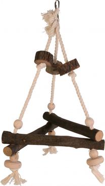 Sūpynės paukščiams Trixie Natural Living, 27 cm x 27 cm x 27 cm