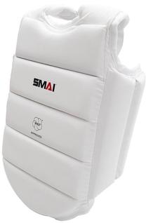 Krūtinės apsauga SMAI Kids Chest Protector WKF U14, balta sp.