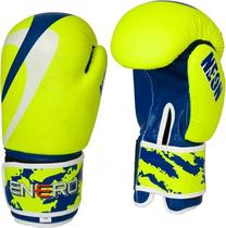 Boksa cimdi Enero Neon GS247782, zila krās./dzeltena krās., 12 oz