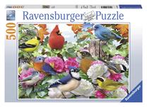 Пазл Ravensburger Garden Birds, 36 см x 49 см, 500 шт., многоцветный