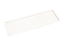 Nõudekuivatusresti alus Rejs, 34 cm, plastik, valge v.