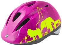 Ķivere velobraukšanai bērniem Force Fun Animal, dzeltena krās./rozā krās., M