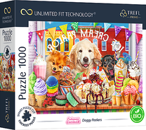 Dėlionė Trefl Cuteness Overload Dogs 10699T, 48 cm x 68.3 cm, 1000 vnt., įvairių spalvų