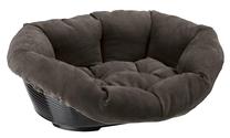 Gyvūno guolis Ferplast Sofa' Prestige, pilkai ruda sp., 73 x 55 x 27 cm