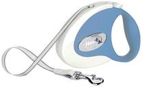 Automatinis pavadėlis Flexi Collection S, mėlyna sp./balta sp., 3 m
