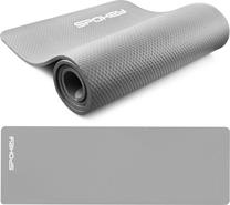Коврик для фитнеса и йоги Spokey 928927, серый цв., 180 см x 60 см x 1.5 см