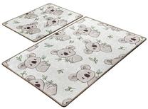 Vonios kilimėlių rinkinys Foutastic Koala 359CHL2451, įvairių spalvų, 100 cm x 60 cm