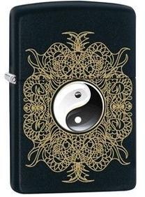Šķiltava Zippo Lighter 28829, melna krās.