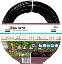 Drėkinimo linija Gardena Micro-Drip-System 13503-20, 2500 cm, Ø 1.3 cm, juoda sp.