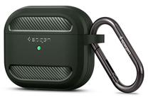 Austiņu futlārs Spigen Rugged Armor, zaļa krās.