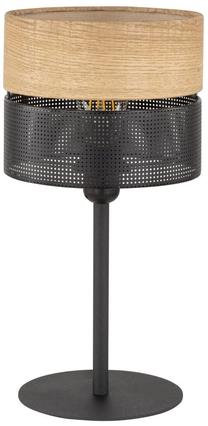 Настольные лампы TK Lighting Nikol 5124, E27, 15Вт, коричневый цв./черный цв./черный цв.
