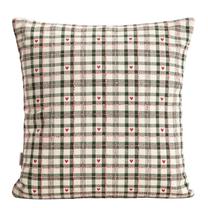 Dekoratyvinės pagalvėlės užvalkalas Homla Cortez 758492, balta/raudona/žalia, 45 cm x 45 cm