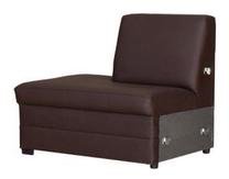 Modulinė sofa Bodzio Alka/Karmona, ruda sp., 95 x 76 cm x 86 cm