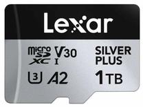 Atminties kortelė Lexar Professional Silver Plus LMSSIPL001T-BNANG, 1 TB, 205 Mb/s - 150 Mb/s