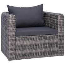 Õuetool VLX Garden Chair 44161, hall v., 80 cm x 72 cm x 63 cm