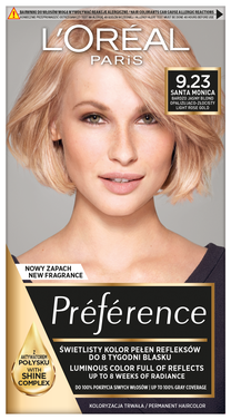 Kраска для волос L’Oréal Paris Preference, santa monica цв., 9.23, 160 мл