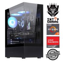 Стационарный компьютер Intop RM91410NS AMD Ryzen 7 5700X, DDR4 16 GB, SSD+HDD 250 GB 2 TB, AMD Radeon RX 9060 XT 16 GB GDDR6