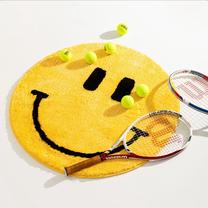 Коврик для ванной Foutastic Yellow Smile 510CHL1253, желтый цв., 90 см x 90 см, Ø 90 см