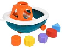 Развивающая игра Tigres Shape Sorter Boat, 12.5 см, многоцветный, 6 шт.