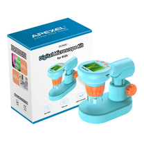 Детский микроскоп Apexel APL-MS201, синий цв.