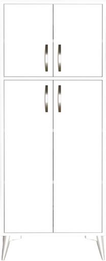 Spinta Kalune Design MDL0101, balta sp., 35 cm x 62.5 cm x 155 cm