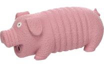 Žaislas šuniui, tąsymui Flamingo Eyo Latex Pig, 17.5 cm, rožinė sp., S