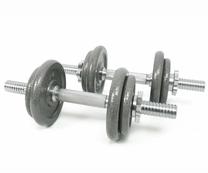 Atsvaru un stieņu komplekts Tomaz Sport Steel Power, 20 kg