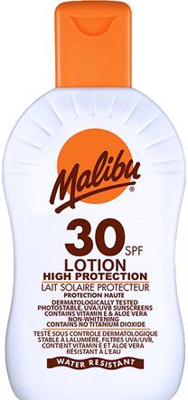 Losjonas įdegio priežiūrai kūnui Malibu SPF30, 1200 ml