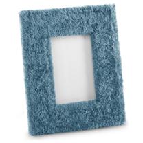 Nuotraukų rėmelis AmeliaHome Fur Denim, 21 cm, mėlyna sp.